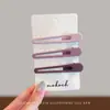 Pinzas para el pelo de niña, accesorios para el pelo de estilo coreano para mechones sueltos y flequillo, pinzas laterales de colores para el verano populares en redes sociales