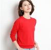 Otoño e Invierno Nuevo Estilo Tejido de Punto con Cuello de Pelo Jersey de Punto, Tejido de Punto Holgado de Cuello Alto Interior para Mujer