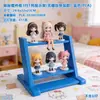 Decoração de Casa de Bonecas com Laço 3D Modelo de Armário Suporte de Exibição Multicamadas Brinquedo Bule Camada de Exibição de Perfume Prateleira de Exibição em Camadas