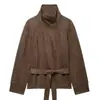 Roupas Femininas Europeias e Americanas Transfronteiriças AliExpress Venda Quente Moda Francesa Jaqueta Casual Tendência