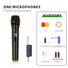 Microfone sem fio transfronteiriço um para dois guia de áudio externo ao vivo explosões de comércio exterior família KTV microfone para cantar