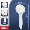 Conjunto de Chuveiro Manual com 5 Velocidades, Saída Grande de Água, Para Uso Doméstico no Banho, Chuveiro Pressurizado