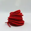 Cadarços Redondos de Cor Sólida 16D para Botas Martin, Tênis de Basquete, Sapatos de Couro Marrom, Preto e Branco, Botas, Tênis Cor de Café
