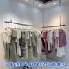 Galho de árvore para roupas varal para pendurar roupas cabideiro corda de cânhamo cabide para pendurar roupas tronco de madeira simples expositor de madeira maciça cabide para pendurar roupas
