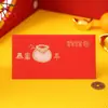 2026 Año del Caballo Nuevos Sobres Rojos de Peluche para Año Nuevo y Festival de Primavera, Sobres Rojos de Alta Gama Coloridos Estampados en Oro de Mil Yuanes