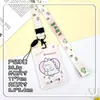 Portatarjetas de Cuello para Estudiantes, Tarjeta de Identificación, Tarjeta de Campus, Tarjeta de Comedor, Estuche Deslizante para Tarjetas, Venta al por Mayor, Portatarjetas de Identificación Unisex, Cubierta Protectora, Estuche Rígido