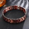 Pulsera de hombre con imán de doble fila desmontable de joyería transfronteriza de Amazon Long Rui, pulsera para parejas europeas y americanas al por mayor