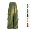 Overoles para hombre de verano nuevos para parejas con pantalones finos multibolsillos para hombre S-3XL