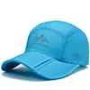 Gorra de béisbol para hombre verano secado rápido sombrero plegable gorra deportiva con protección solar gorra visera gorra de tres pliegues procesamiento personalizado