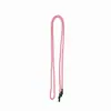 Cuerda Trenzada de Seda de Bajo Elástico de 16 Hilos, 130 cm de Largo, Tubo Termorretráctil en Ambos Extremos, Cuerda con Tubo Nudoso, Colorida, Cuerda para Cinturón