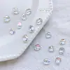 Almofada para Nail Art Ovo de Pombo Grande Oval K9 Formato Especial Cristal para Nail Art Multicorte Super Brilhante Pontiagudo 142