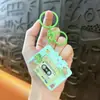 Llavero Creativo y Lindo de Grabadora de Cinta, Divertido Juguete para Aliviar el Estrés para Estudiantes, Colgante Pequeño, Accesorio para Bolsa, Regalo Pequeño