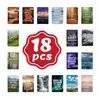Compra Direta Transfronteiriça de 18 Cartões Inspiracionais em Inglês com Citações Positivas para Amazon, Decoração de Presente e Bênçãos
