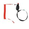 Venta al por mayor motor fueraborda motor de paleta colgante interruptor de cuerda de apagado interruptor de parada de emergencia marino controlador de encendido de propulsor