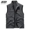 Chaleco de fotografía 2292 otoño e invierno 2023 ropa para hombre talla grande casual pesca chaleco multibolsillos chaqueta de forro polar para hombre
