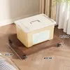 Base de Caja de Almacenamiento Movible Soporte Multifuncional Bandeja Organizador Tablero de Almacenamiento con Ruedas de Pie Estante de Almacenamiento Doméstico