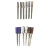 Eixo de anel de lixa para polimento de unhas, mini eixo de anel de lixa de aço inoxidável para remoção de unhas, acessórios de lixa de cabeça de moagem de beleza