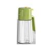 Botella Pulverizadora de Vidrio para Aceite, Doble Uso Freidora de Aire Hogar Cocina Botella Pulverizadora de Aceite, Aceitera para Sazonar y Servir Aceite