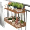 Rejilla colgante para barandilla de balcón, soporte para flores, estante de exhibición antirrobo para suculentas y plantas verdes de ventana, estante de almacenamiento para plantas en maceta en el alféizar de la ventana del hogar
