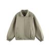 Undomaze Harrington Top de Cuello Alto Retro Americano Chaqueta de Trabajo para Hombre Top Holgado Chaqueta 25009