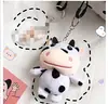 Pingente Boneca Mochila Desenho Animado Chaveiro Fofo Corrente Puxador Pingente Coração de Menina Mochila Pingente Decorativo