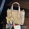 Bolso Casual Sencillo Bolso de Hombro Cruzado 2026 Nuevo Elegante Estilo Cesta Estampado Vintage Bolso Cubo para Mujer