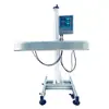 Máquina de Selagem Automática Completa com Sensor Eletromagnético 304 para Folha de Alumínio Pode Ser Usada com Linha de Montagem Tampas de Garrafa Plástica Garrafas de Mel e Medicamentos