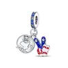 Estilo Panjia Marcador Deportivo Americano Pulsera de Fútbol Accesorios Cuentas DIY Colgante Nuevo Venta Caliente Transfronteriza Directo del Fabricante