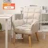 Sofá Perezoso Silla Individual Silla de Computadora Hogar Cómodo Silla para Sentarse Largo Estudio Oficina Estudio Dormitorio Silla Reclinable