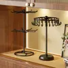 Cabide Rotativo para Armazenamento de Pulseiras e Colares Porta-Chaves de Entrada Pulseira de Pulso Brinquedos Culturais Relógios Joias Rack de Armazenamento de Itens