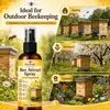 Kineshinex Spray Atractor de Abejas Fórmula Natural con Feromonas para Colmenas Exteriores Atrae Rápidamente Abejas Salvajes