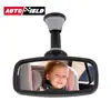 Espejo Retrovisor para Bebé con Clip para Coche, Espejo de Observación para Niños Ajustable, Espejo Retrovisor Auxiliar de Gran Ángulo para Bebé en Coche