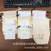 Bolsas de lona en blanco con cordón al por mayor, adecuadas para guardar coleccionables, joyas y como empaque para velas, artículos perfumados y otros accesorios.; también se usan como bolsas de almacenamiento y a prueba de polvo