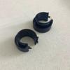 Nuevo Diseño Nicho Pendientes Simples Estilo Metal Pendientes Redondos de Doble Capa Moda Lujo Ligero Joyería de Alta Gama para Mujer