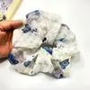 Nuevo Scrunchie Estilo Pintura China para Mujer, Accesorio para el Cabello Vintage con un Toque de Lujo