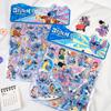 Pegatinas de espuma auténticas de Stitch, animación de dibujos animados de Stitch, pegatinas de premio estéreo 3D para niños y niñas