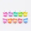 Mini Presilhas de Cabelo Coloridas Macaron de 1cm para Meninas no Atacado, Acessórios de Cabelo, Presilhas de Flor Coloridas de Primavera