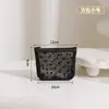 Bolsa de Maquiagem Respirável de Malha Love Grande Capacidade Bolsa de Transporte de Cosméticos Simples de Alto Valor Bolsa de Armazenamento de Batom para Estudantes