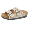 Sandalias y pantuflas de suela gruesa Gu Yun, zapatos franceses para mujer, ropa de abrigo, primavera 2025, feos y bonitos, zapatos Birkenneth, zapatillas de playa con plataforma.