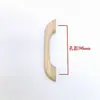 Suministro Directo de Fábrica Manijas de Muebles de Madera Maciza Manijas para Puertas de Armarios y Gabinetes Manijas de Cajón Manijas de Puerta de Doble Agujero de Madera Manijas de Arco de Madera