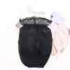 Otoño/Invierno 2026 Mangas de Encaje Negras Blancas Rojas Bordadas de Mariposa Protectoras Anti-Manchas para Mujer Venta al por Mayor desde Fabricante