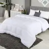 Amazon Transfronterizo Colcha Acolchada Colcha de Invierno Colcha de Primavera y Otoño Núcleo de Colcha de Fibra Química Ropa de Cama Color Sólido Simple Colcha de Cuatro Estaciones