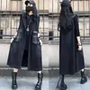Nuevo Chaleco de Mezclilla Largo sin Mangas con Capucha Estilo Coreano Tallas Grandes Holgado para Mujer Otoño 2026