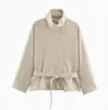Ropa europea y americana para mujer transfronteriza, abrigo casual de moda popular estilo francés en AliExpress