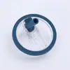 Novo copo de gelo simples de camada dupla com retenção de frio e alça, isolamento em aço inoxidável, à prova de vazamentos, bico dobrável, copo de carro portátil