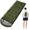 Saco de Dormir Camping al Aire Libre Viaje de Camping Cuatro Estaciones Universal Doble Empalmable Venta al por Mayor Transfronteriza Fábrica Ocio al Aire Libre