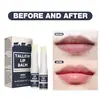 Bálsamo Labial Grasa de Res Transfronterizo Paquete de 2 Líneas Frescas y Ligeras Bálsamo Labial Suave y Carnoso Bálsamo Labial Grasa de Res