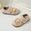 Zapatos Mary Jane Versátiles y Lindos de Dibujos Animados para Niños Mujeres 2025 Verano Nuevo Estilo Coreano No Cansan los Pies Suela Suave Casual Zapatos Únicos