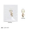 Clip para Papel de Aleación de Zinc Carta Nuevo Transfronterizo Mini Colgante Pin Exquisito Clip Metálico para Marcar Páginas Regalo de Vacaciones