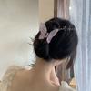Borboleta Menina Grab Clip Doce Elegante Coreano Seção Transversal Jelly Color Elegante Placa de Cabeça Traseira Hairpin Hairpin Acessórios para o Cabelo